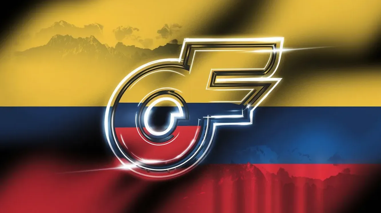 La bandera de Colombia como logo de Onlyfans