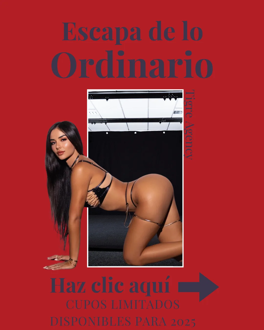 Escapa de lo ordinario. Daniela Powerr escapa de un mundo ordinario.